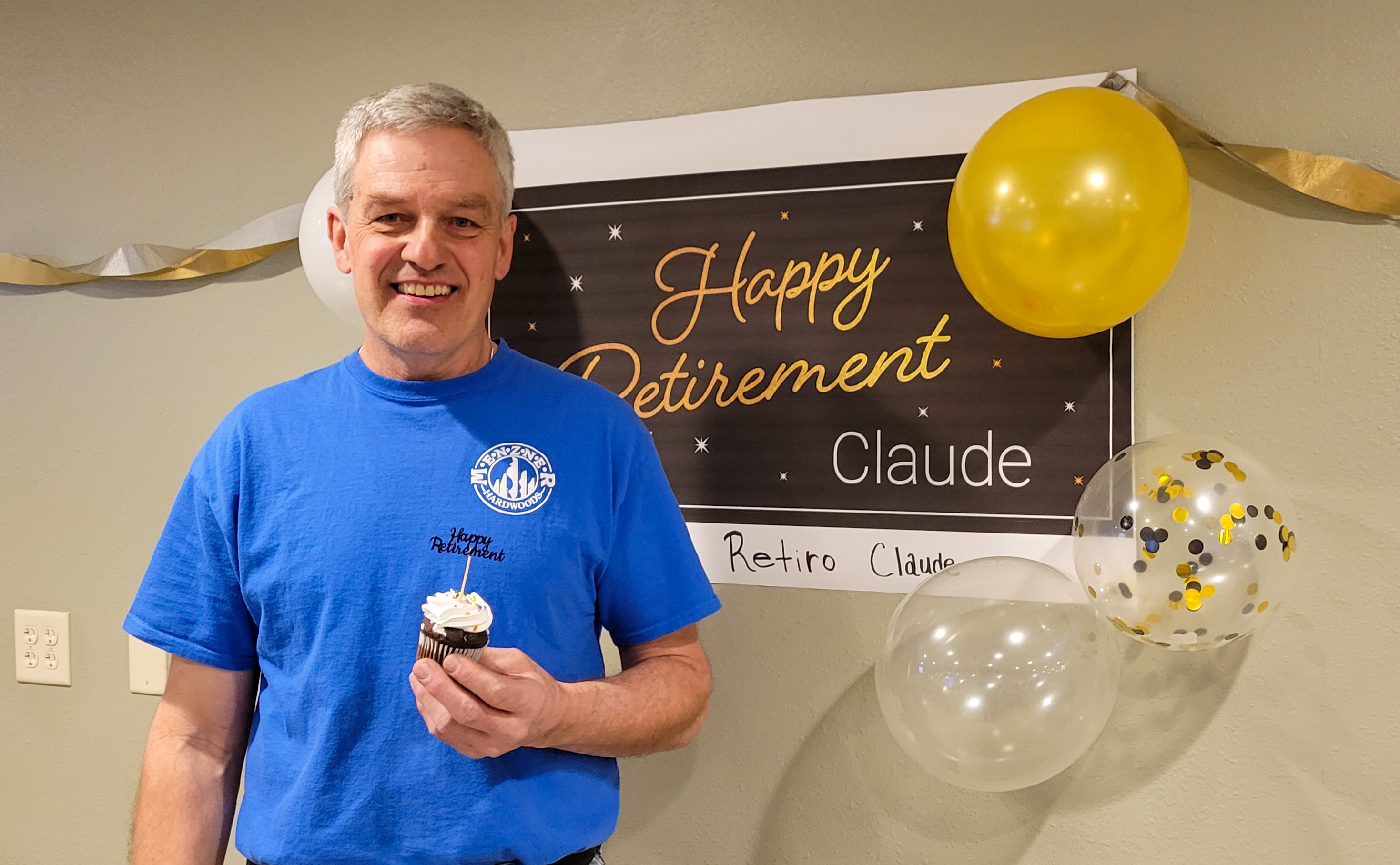 Happy Retirement Claude!